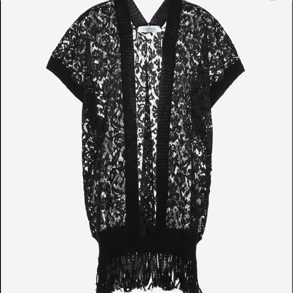 NEW - Valentino Lace Poncho